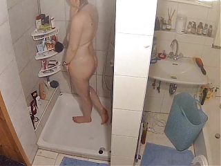 Caught taking a shower